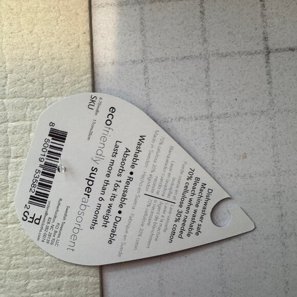 Wet-It! Swedish Treasures Dishcloth & Cleaning Cloth -Set of 2 - Picture 2 of 3